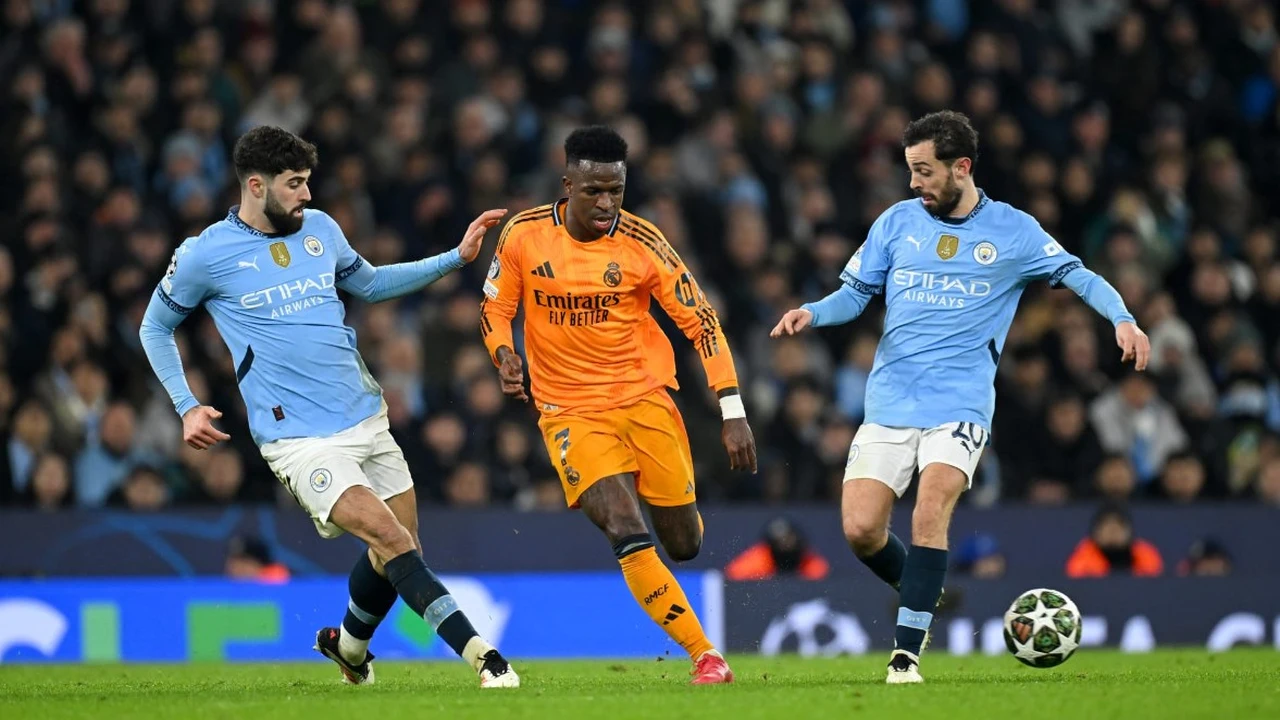 صدام فينيسيوس وهالاند في تشكيل مباراة ريال مدريد والسيتي بدوري أبطال أوروبا